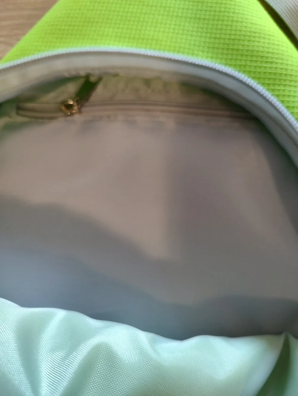 Hap Tim Neon Green Sling Crossbody Bag